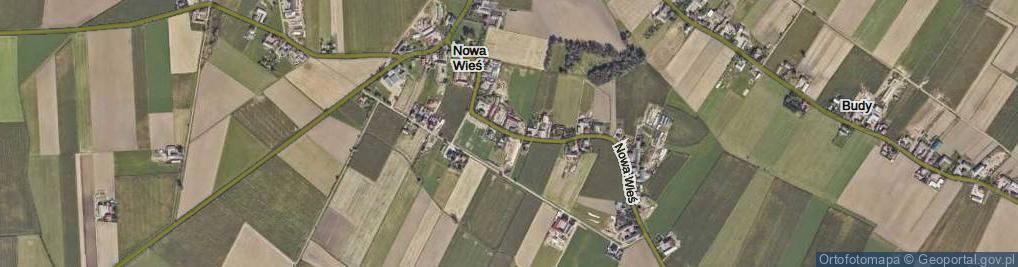 Zdjęcie satelitarne Nowa Wieś ul.